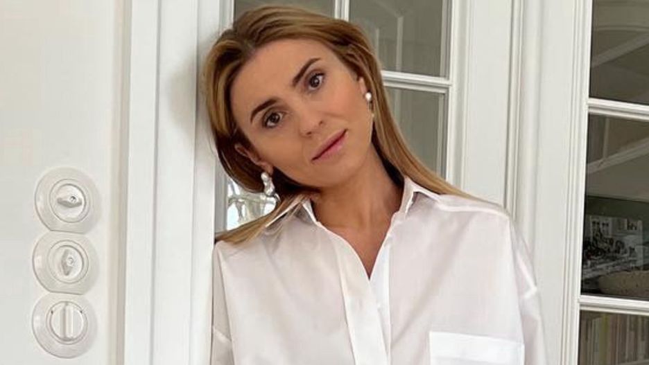 Kasia Tusk w modnej stylizacji