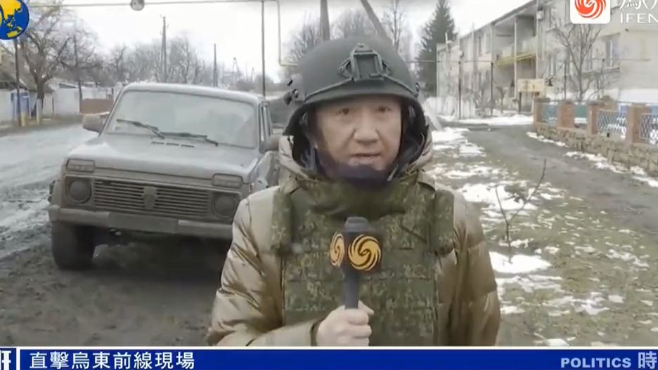 W chińskiej telewizji powtarzana jest rosyjska propaganda
