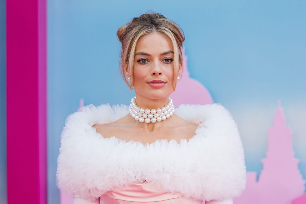 Margot Robbie na londyńskiej premierze filmu "Barbie" Grety Gerwig