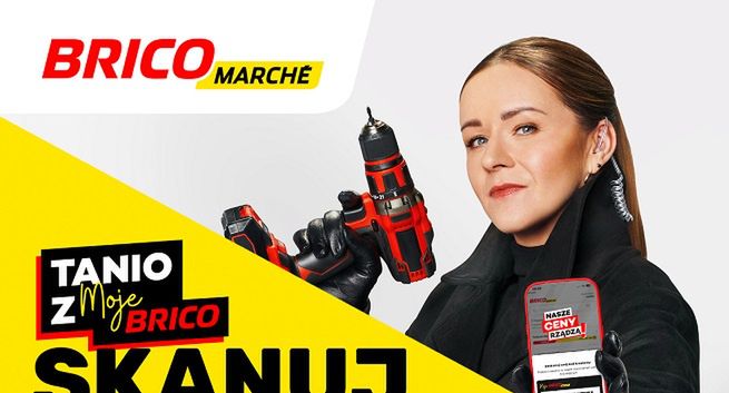 Znana artystka kabaretowa reklamuje Bricomarché