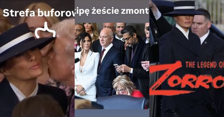 Najlepsze MEMY o inauguracji Donalda Trumpa. Internauci nie mieli litości dla Melanii