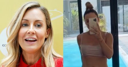 Ubrana w bikini Małgorzata Rozenek ROZKRACZA SIĘ na siłowni  (FOTO)
