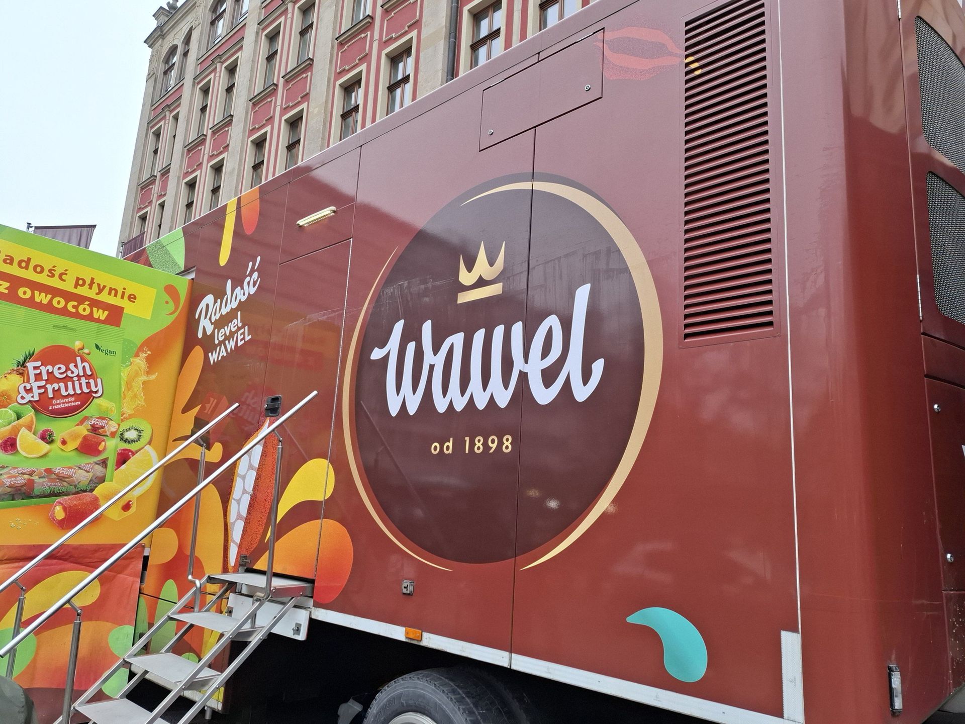 Tak wygląda ciężarówka Wawel Truck