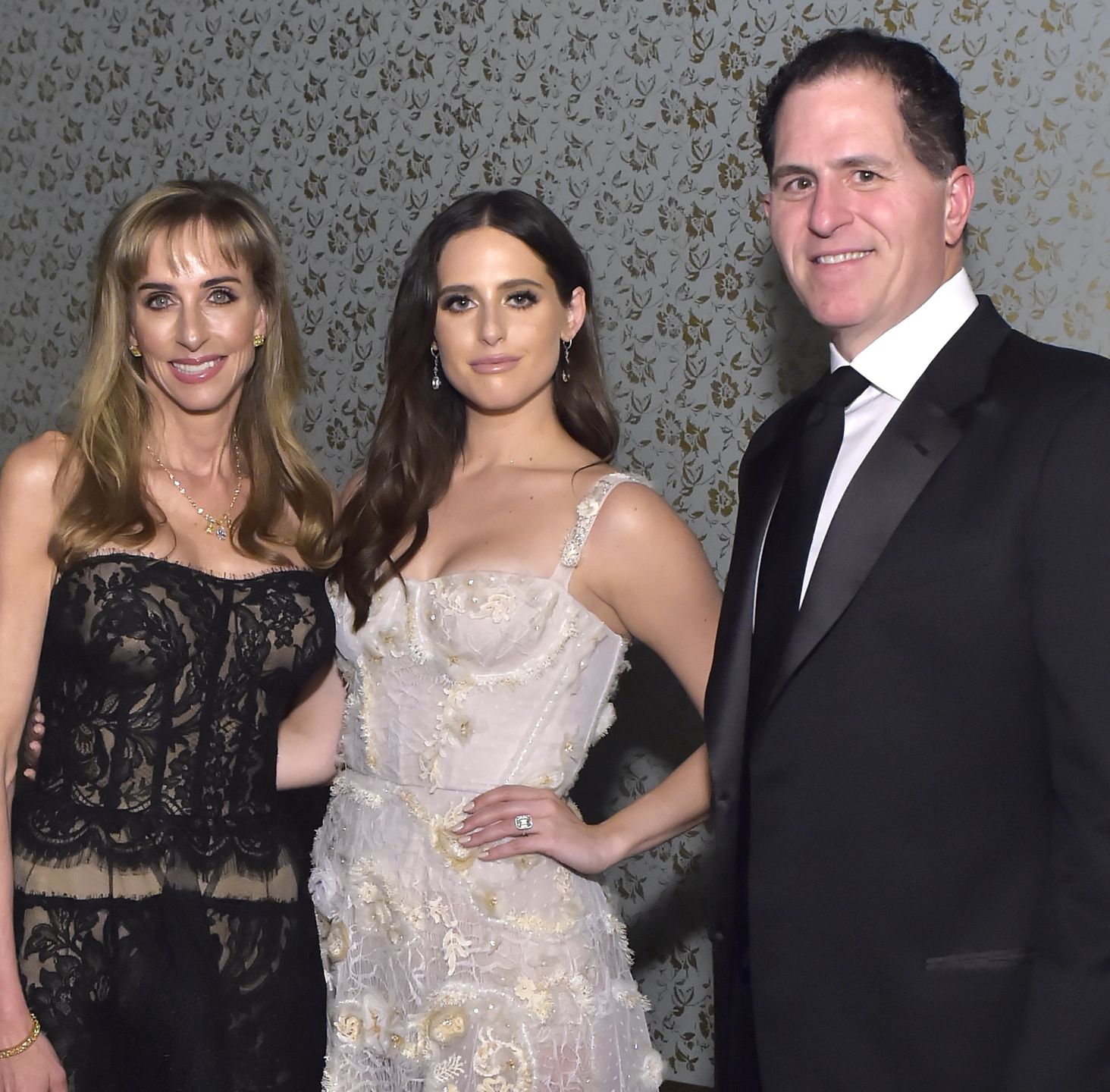 Susan Dell, Alexa Dell and Michael Dell