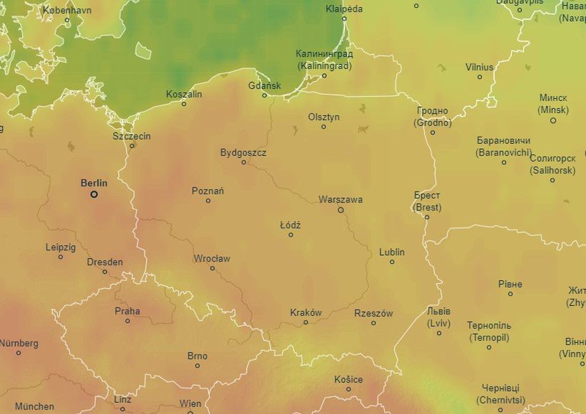 Pogoda na majówkę. Niedziela, 5 maja