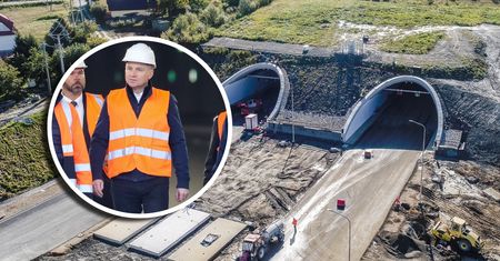 Prezydent Duda w tunelu na Zakopiance. "Następuje epokowa zmiana"