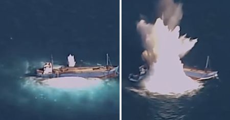 Zatapia okręt w 20 sekund. Amerykanie testują nową bombę