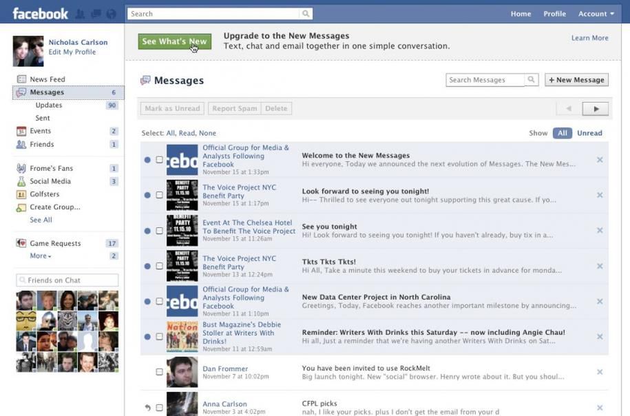 Koniec świata nie nadszedł. Pierwsze wrażenia po prezentacji poczty Facebooka [screeny plus wideo] 2