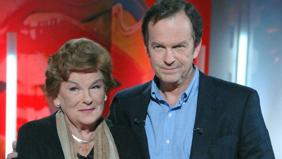 Maria Koterbska z synem Romanem Franklem.