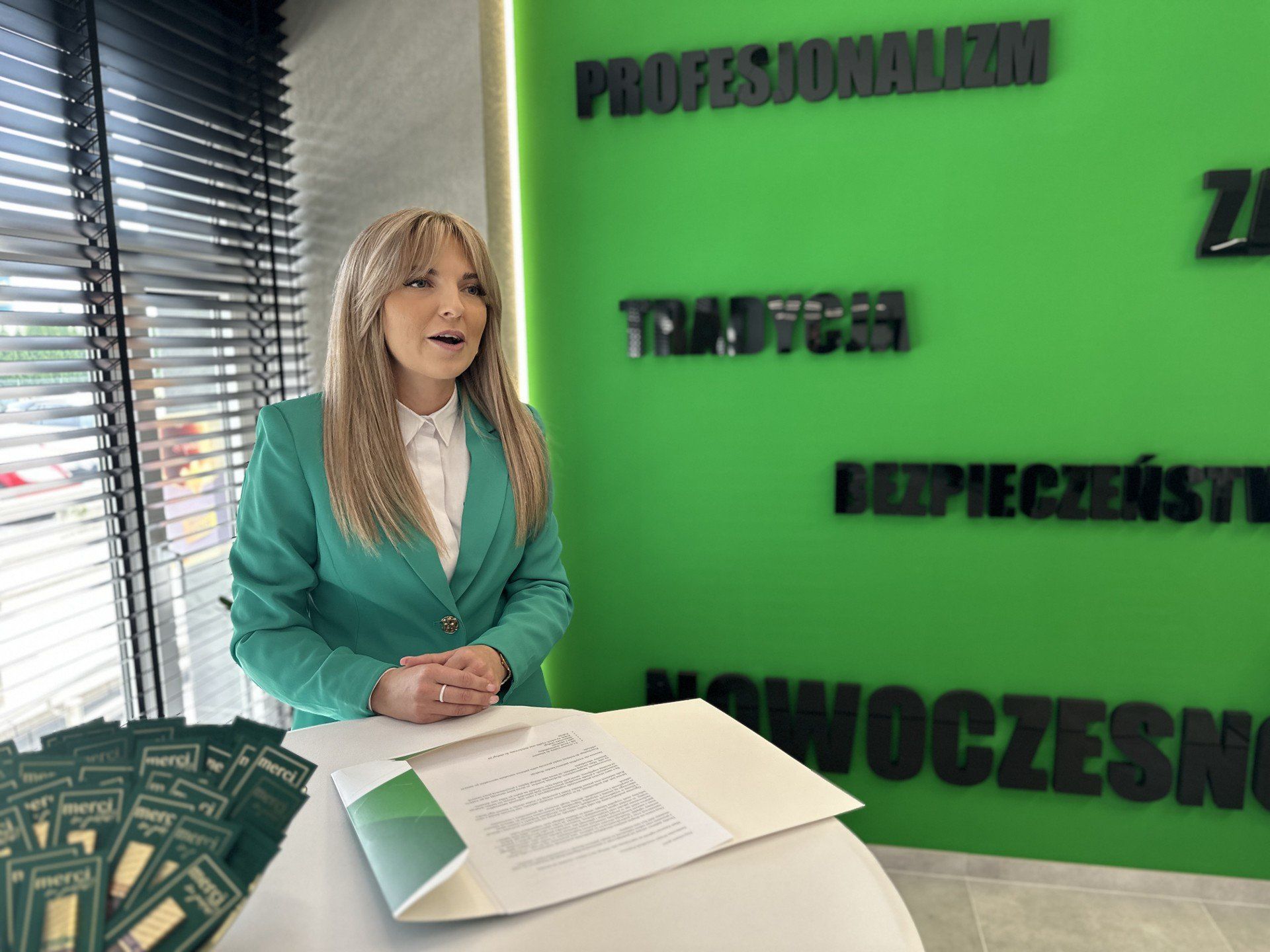 Łęczycki Oddział Rejonowego Banku Spółdzielczego w Lututowie otwarty po modernizacji