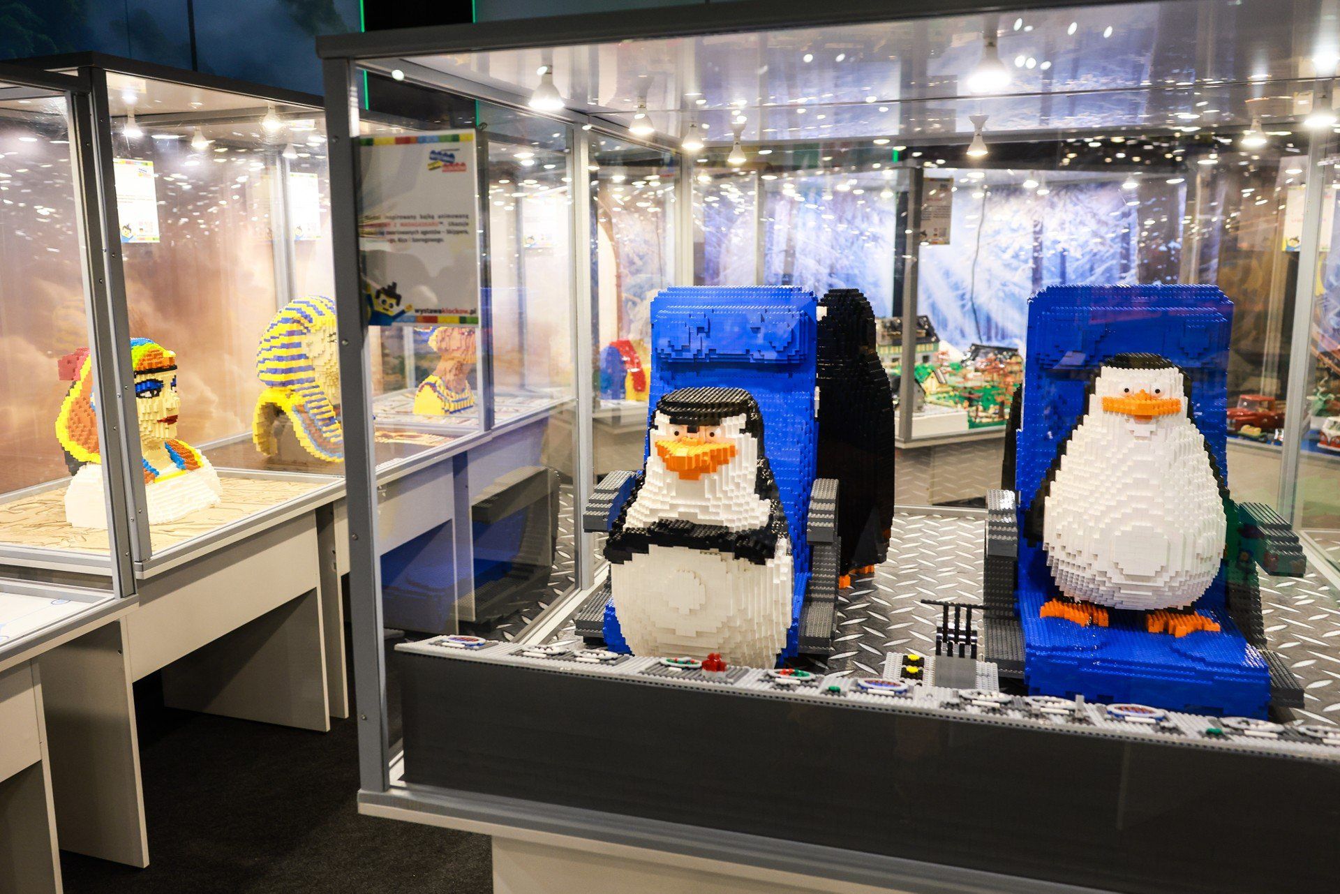 Wystawa modeli z klocków LEGO w Poznaniu