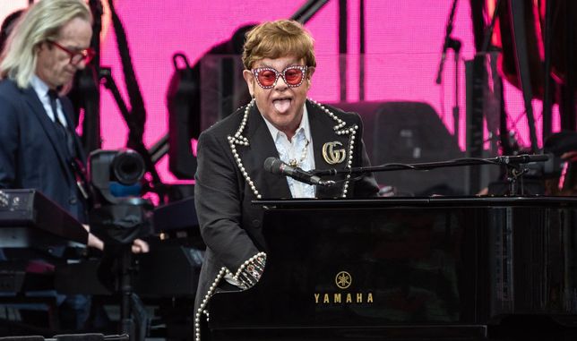 Elton John Farewell Yellow Brick Road Tour - ChristchurchCHRISTCHURCH, NEW ZEALAND - JANUARY 24: Elton John performs at Orangetheory Stadium on January 24, 2023 in Christchurch, New Zealand. (Photo by Rob Ball/WireImage)Rob Ballbestof, topix