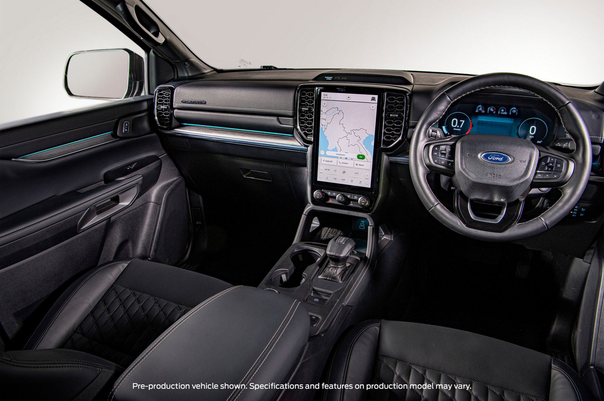 Ford Everest - wnętrze