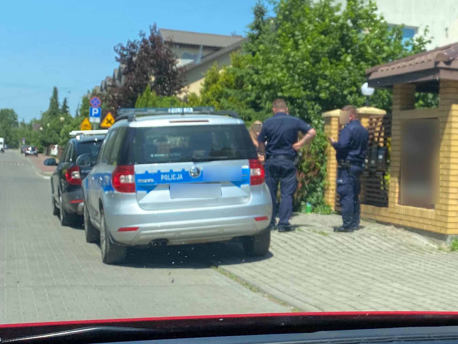 Policja w odwiedzinach u Dariusza Krupy