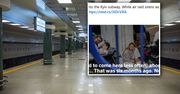 Bezsenność nocą w metrze z dzieckiem. Tak żyją Ukraińcy, gdy Rosja atakuje Kijów