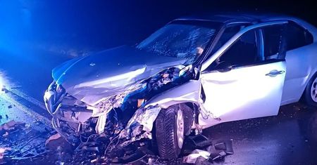 Rachodoszcze: Koszmarny wypadek. Cztery osoby poszkodowane