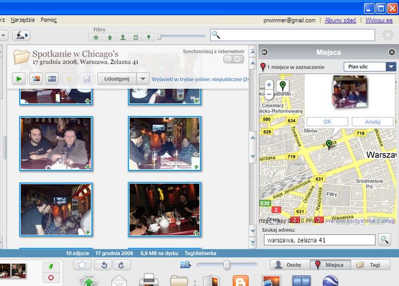 Picasa - geotagowanie zdjęć