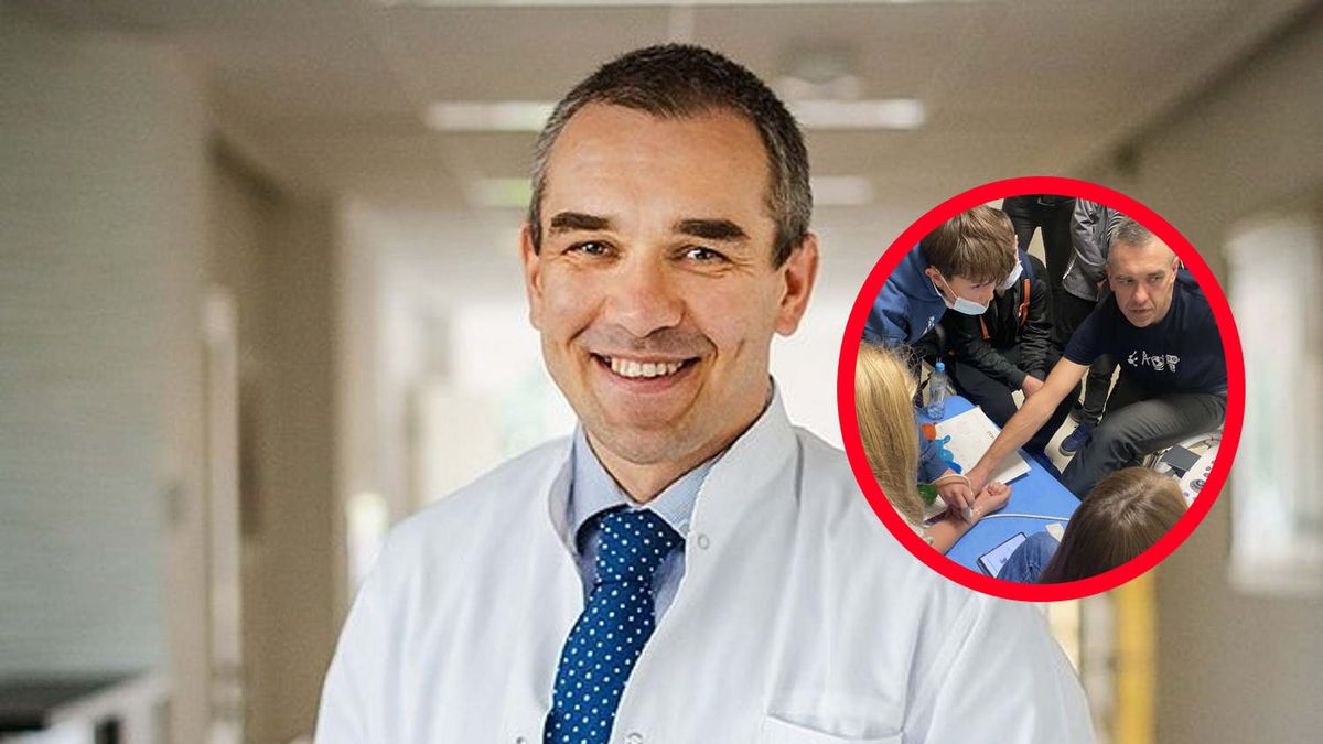 "Lekarz z powołania". Dr Sołtysiak choruje na ostrą białaczkę szpikową
