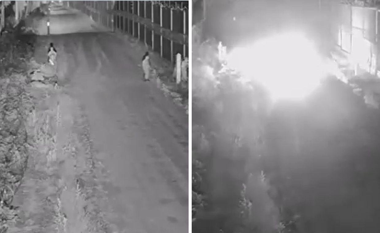 Grad kamieni i koktajl Mołotowa. Atak na polsko-białoruskiej granicy