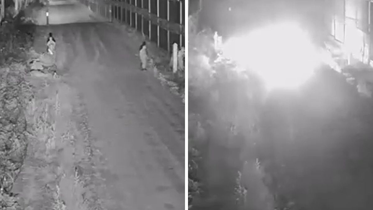 Atak na polskich strażników na polsko-białoruskiej granicy