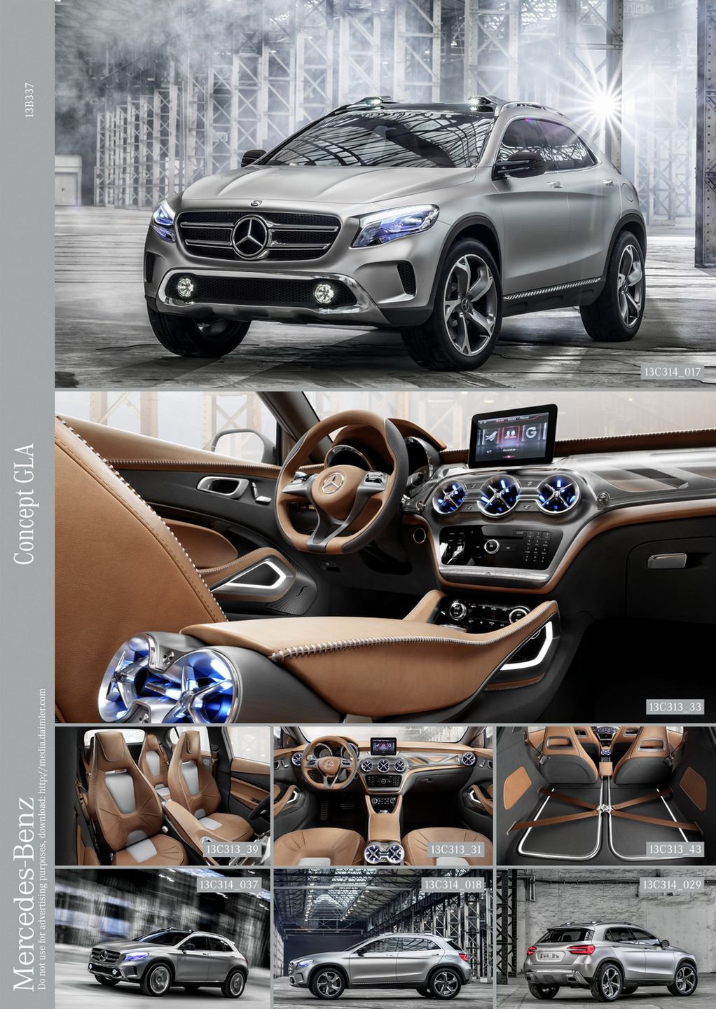 Mercedes GLA Concept na oficjalnych zdjęciach [galeria] 44