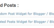 Dodaj widget "posty rekomendowane" do bloga na Bloggerze