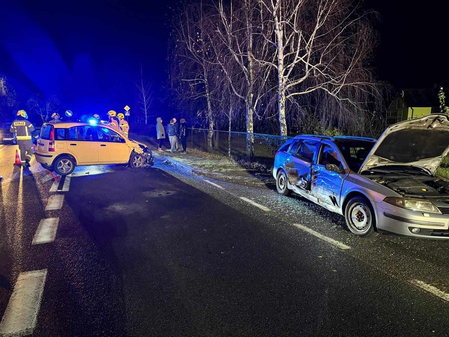 Zdarzenie drogowe w Nowym Boryszewie - ruch wahadłowy! [FOTO]