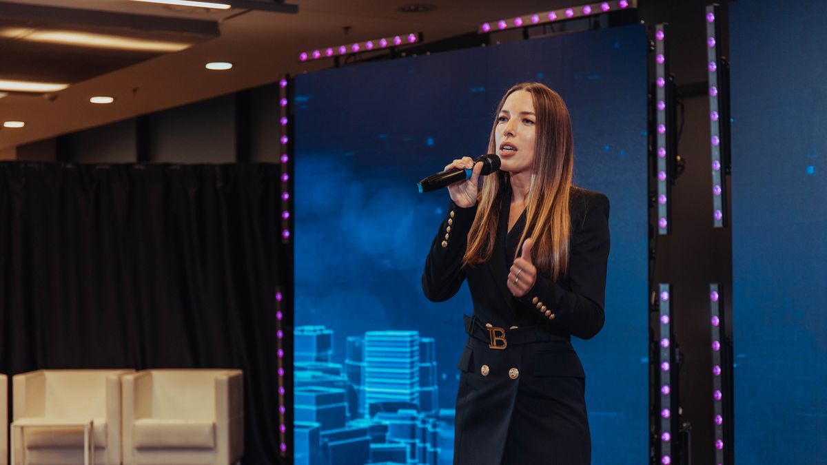 Ewa Chodakowska podczas Kongresu ESG Polska Moc Biznesu.