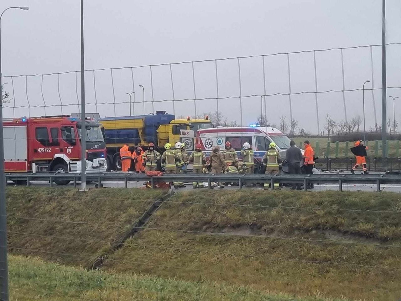 Kujawsko-Pomorskie: Dwie kolizje na A1. Jeden pas ruchu zablokowany