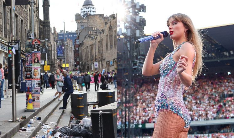 Taylor Swift concerts force Edinburgh to relocate homeless residents