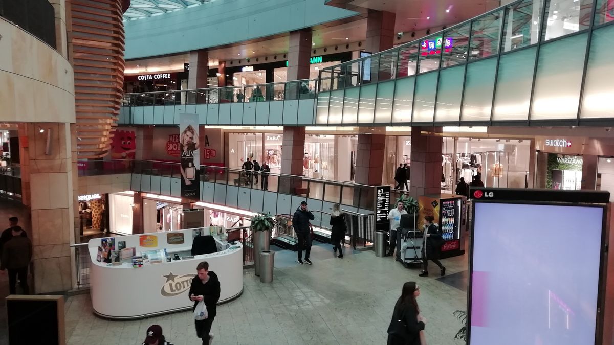 galeria handlowa, złote tarasy