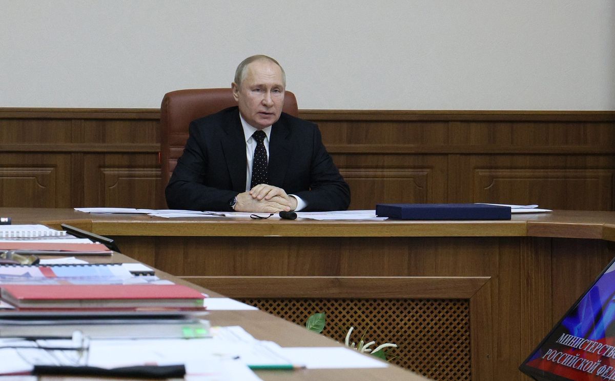 Putin spędził kilkanaście godzin w głównym sztabie wojsk rosyjskich