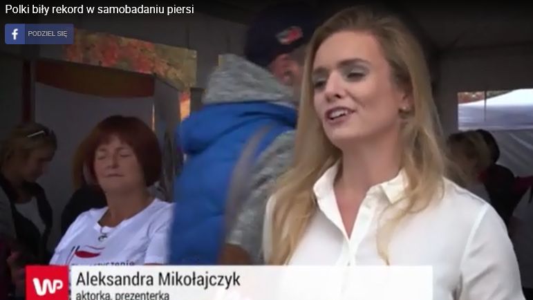 Samobadanie piersi pozwala na wczesne wykrycie zmian w piersiach