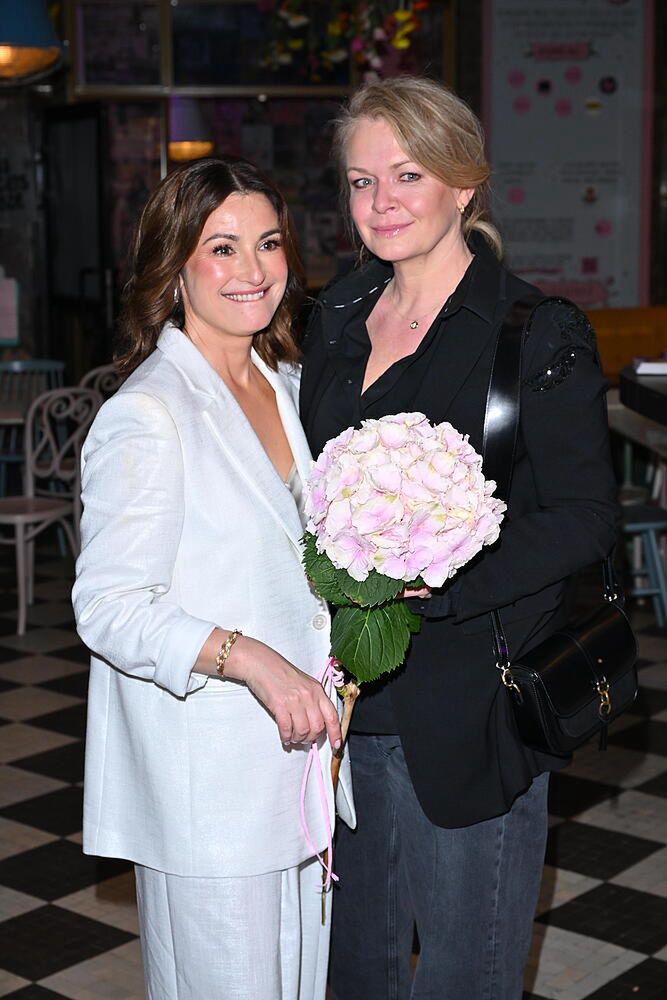 Joanna Brodzik i Daria Widawska