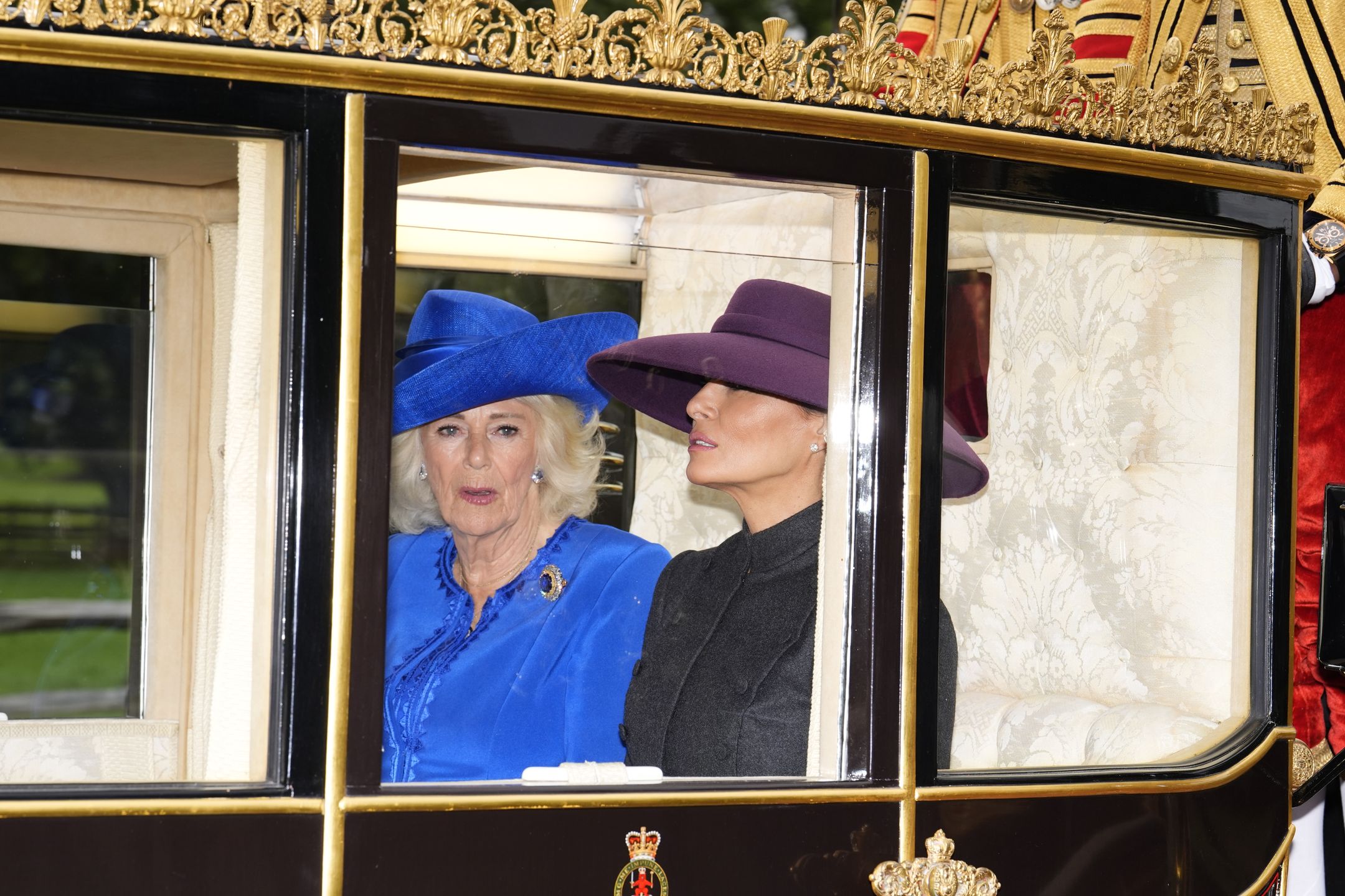 Królowa Camilla, Melania Trump