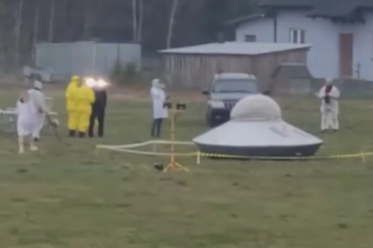 Zagadkowe UFO pod Bydgoszczą. "Przecież to nie może być prawda"