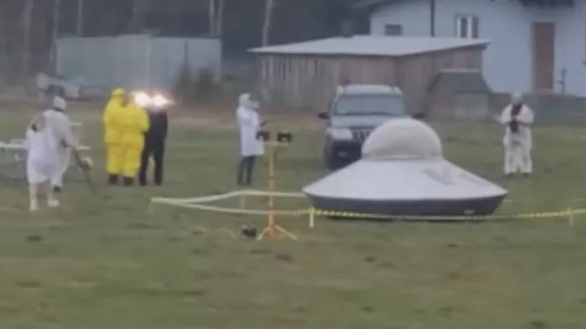 Kierowca nagrał UFO pod Bydgoszczą.