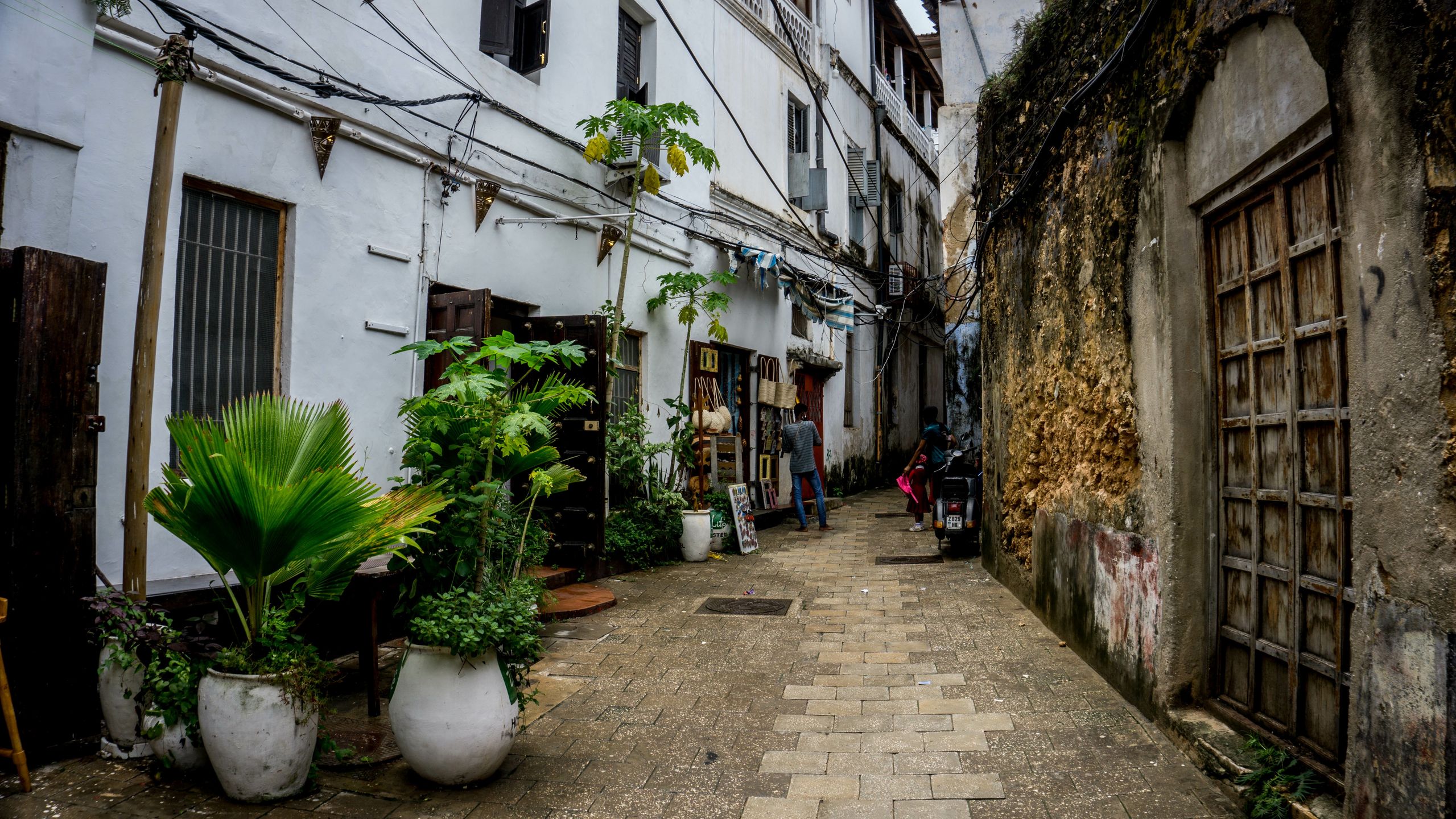 Ulica w Stone Town