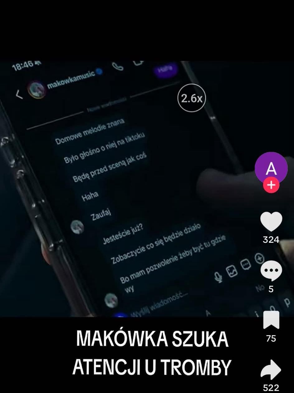 Makowkamusic pisze do Tromby