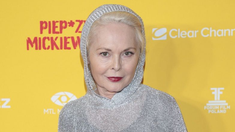 Katarzyna Walter na premierze "Pie*zyć Mickiewicza"