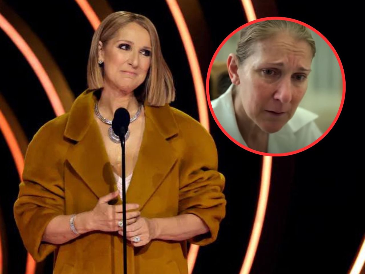 Céline Dion suffers from a terrible disease. She suffers almost every day.