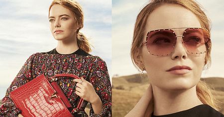 Romantyczna Emma Stone w kampanii Louis Vuitton