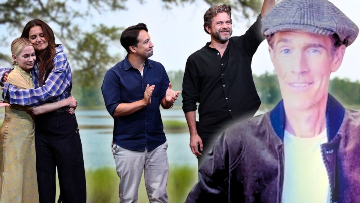 Obsada "Jeziora marzeń" spotkała się, żeby wesprzeć kolegę