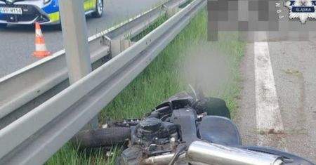 Tragiczny wypadek motocyklisty. 44-latek nie żyje