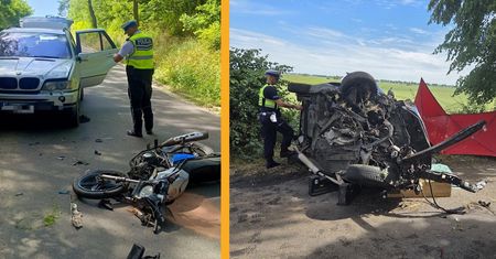 Tragiczny wypadek pod Lubrańcem. Zginęła 40-letnia kobieta i 13-letnia pasażerka