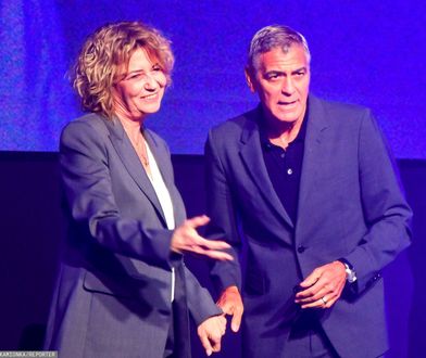 George Clooney "kocha Łódź". Powiedział to u boku Hanny Zdanowskiej