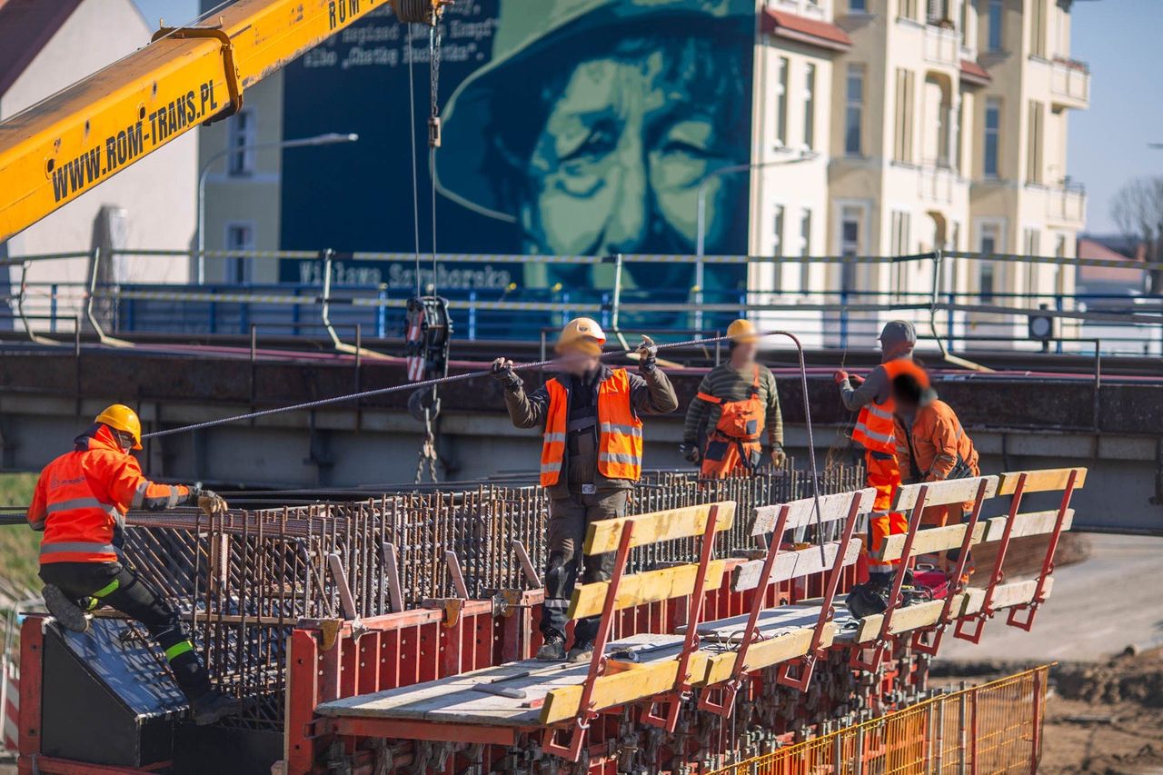 Słupsk: Remont wiaduktu przy Szczecińskiej idzie zgodnie z planem. Otwarcie w lipcu 2026