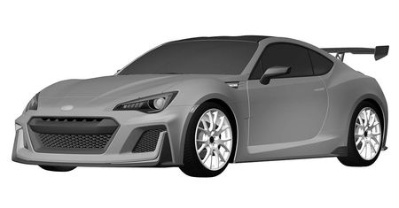 Subaru BRZ STI opatentowane!