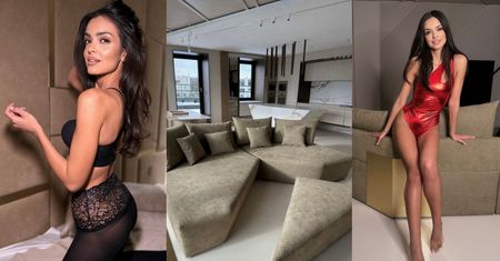 Tak wygląda 150-metrowy apartament Klaudii El Dursi w Bydgoszczy: marmury, złote krany i OGROMNY salon... (ZDJĘCIA)