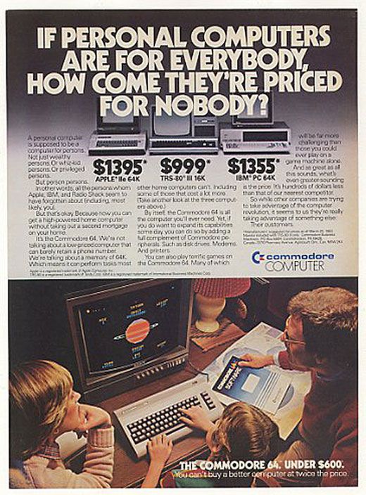 Commodore wygrywa ceną